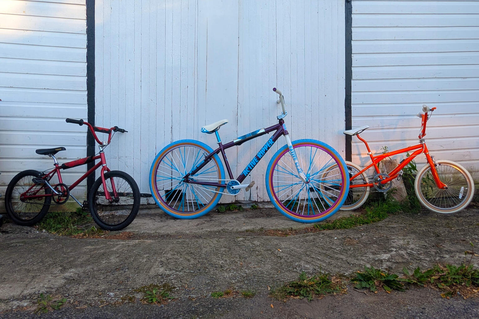 BMX Trio Custom themed BMX bike built by Wes Moore